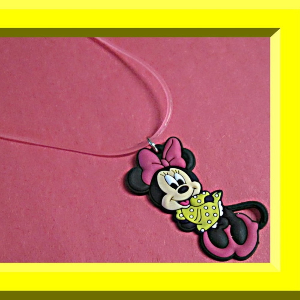Disney Minnie Mouse Inspired Necklace